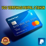 VCC Verifikasi Paypal 2 Tahun